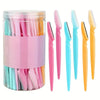 5/10/30/40 pcs Silk Edge Precision Face & Brow Razor Set