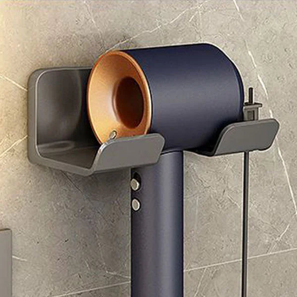 Wall-Mounted Bathroom Hair Dryer Holder