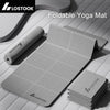 Foldable TPE Yoga Mat | 4mm Thick Non-Slip Exercise Mat for Yoga, Pilates & Home Workouts