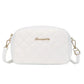 Tassel Small Messenger Bag Lingge Embroidery PU Leather Fashion Crossbody