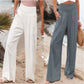 FlowEase™ Smocked Palazzo Pants 🌸✨ Comfort Meets Chic