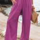 FlowEase™ Smocked Palazzo Pants 🌸✨ Comfort Meets Chic