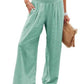 FlowEase™ Smocked Palazzo Pants 🌸✨ Comfort Meets Chic