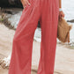 FlowEase™ Smocked Palazzo Pants 🌸✨ Comfort Meets Chic
