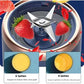 Portable USB Blender Cup | Wireless Juicer | 25000RPM | 6 Blade