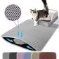 Cat Litter Mat Double Layer Pet Non Slip Big Pet Litter Box Filter Mat Wear Resistant Waterproof Anti-slip Cat Litter Mat