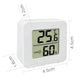 Electronic Clock Temperature Humidity Meter Weather Station for Home With Alarm LED Thermometer Thermo-Hygrometer Multifunction
