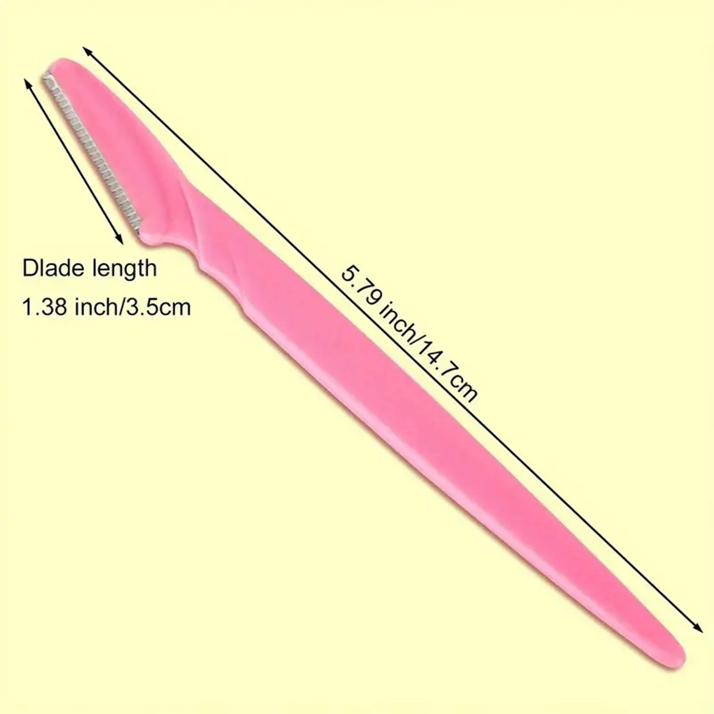 5/10/30/40 pcs Silk Edge Precision Face & Brow Razor Set
