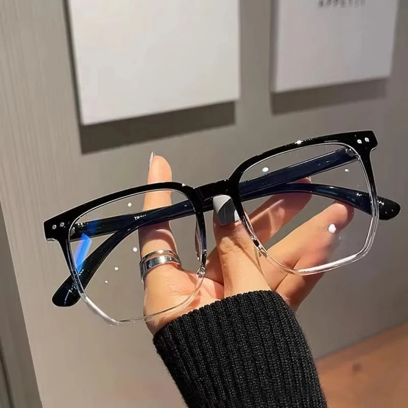 3pcs Unisex Square Frame Glasses