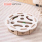 Cat Puzzle Toy Felt Puzzle Box Cat Exercise Toy With Ball Indoor Sports Entertainment Hunting Cat Toys For Indoor Cats