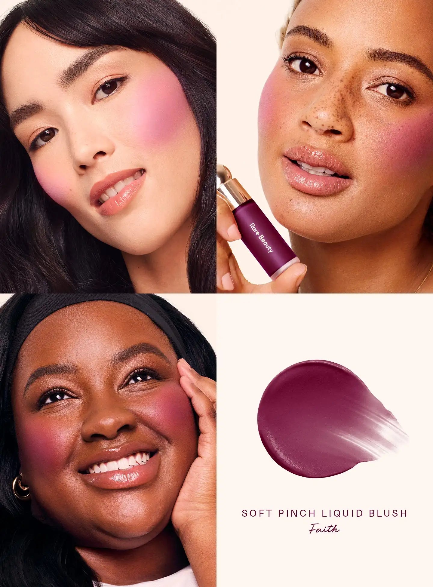 Rare Beauty Pearlescent Blush Highlighter & Lip Gloss Set,
