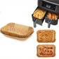 100 Pcs Non-Stick Air Fryer Paper Liners