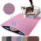Cat Litter Mat Double Layer Pet Non Slip Big Pet Litter Box Filter Mat Wear Resistant Waterproof Anti-slip Cat Litter Mat