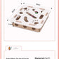 Cat Puzzle Toy Felt Puzzle Box Cat Exercise Toy With Ball Indoor Sports Entertainment Hunting Cat Toys For Indoor Cats