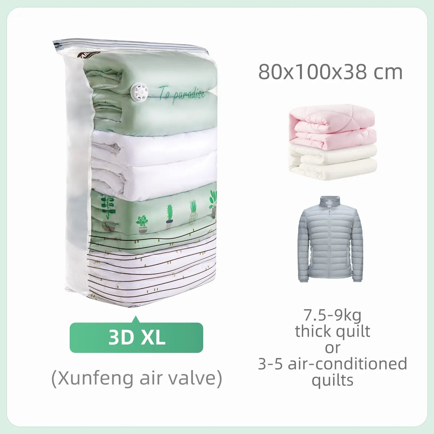 VacuPack Premium Storage Bags