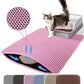 Cat Litter Mat Double Layer Pet Non Slip Big Pet Litter Box Filter Mat Wear Resistant Waterproof Anti-slip Cat Litter Mat