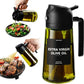 Oil Sprayer for Cooking,2-in-1 Olive Oil Dispenser and Oil Spray Bottle 470 ml