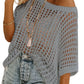 BreezeChic™ Crochet Summer Top ☀️✨ Light, Airy & Stylish