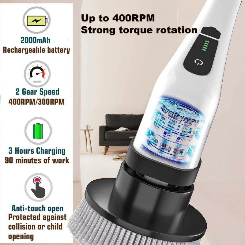 Multipurpose Cleaning Brush & Mop
