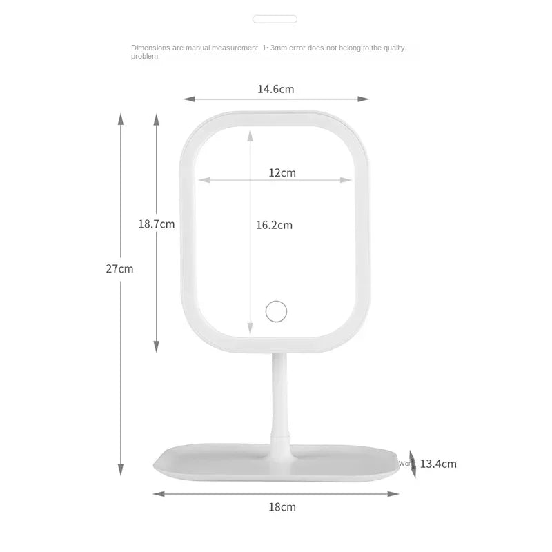 Radiant Touch Makeup Mirror