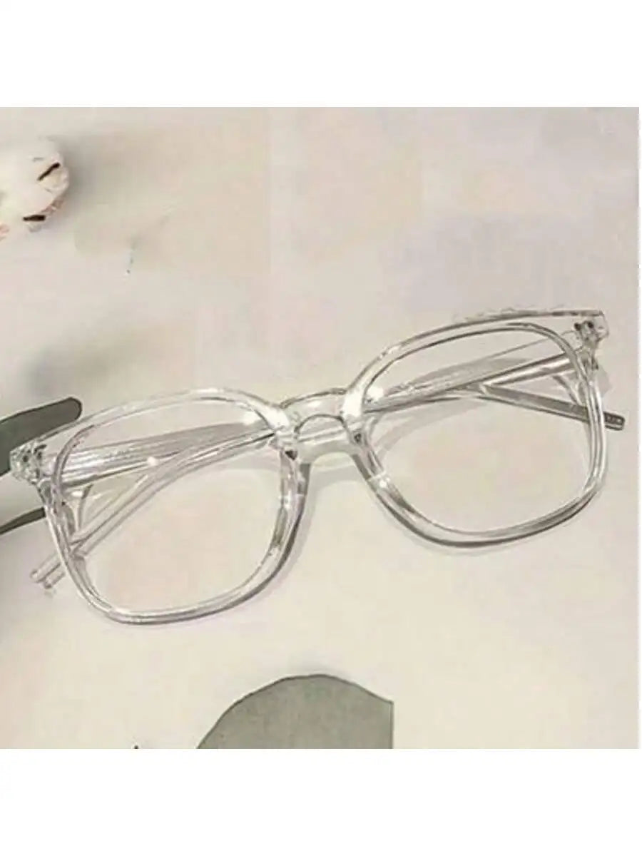 3pcs Unisex Square Frame Glasses