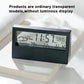 Electronic Clock Temperature Humidity Meter Weather Station for Home With Alarm LED Thermometer Thermo-Hygrometer Multifunction