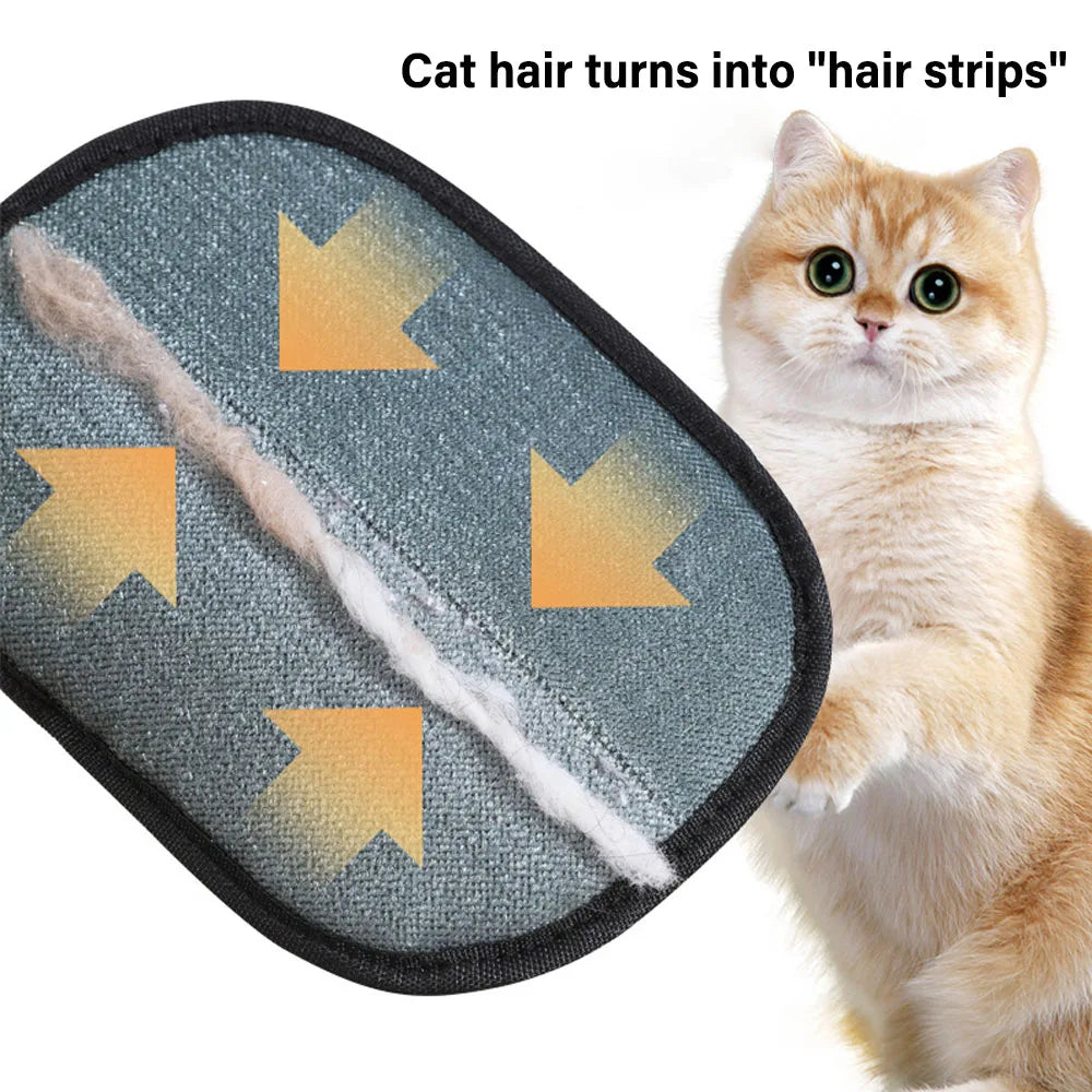 Pet Hair Remover Glove — Clean Clothes & Furniture in Seconds