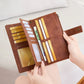 LuxeGuard™ Long Wallet 💖 — RFID Protection, Elegant Style