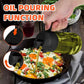 Oil Sprayer for Cooking,2-in-1 Olive Oil Dispenser and Oil Spray Bottle 470 ml