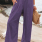 FlowEase™ Smocked Palazzo Pants 🌸✨ Comfort Meets Chic
