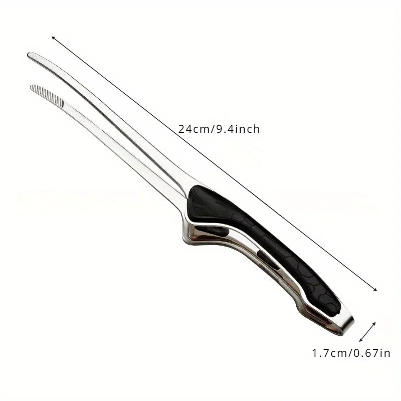 Miniature Stainless Steel Kitchen Tongs 3 Colors | Non-Slip Grip for Tiny Cooking